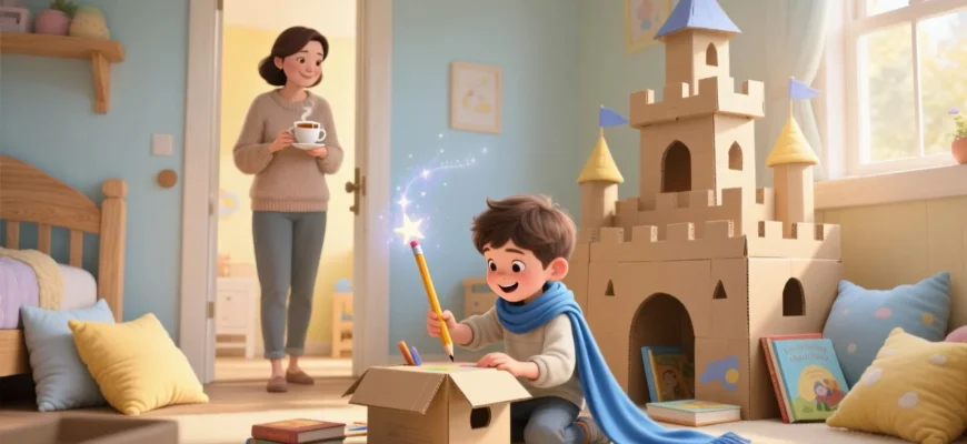 Умение ребенка занять себя игрой